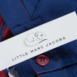 Little Marc Jacobs Navy Blue Cotton Shorts 12 Months For Kids -Cheap Marc Jacobs Store luxury kids marc jacobs new boys clothing p60847 009