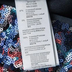 Little Marc Jacobs Multicolor Sequinned Bow Detail Short Sleeve Dress 12 Yrs For Kids -Cheap Marc Jacobs Store luxury kids marc jacobs new girls clothing p116296 006