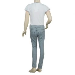 Little Marc Jacobs Grey Denim Skinny Jeans 6 Yrs For Kids -Cheap Marc Jacobs Store luxury kids marc jacobs new girls clothing p56006 003