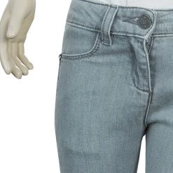 Little Marc Jacobs Grey Denim Skinny Jeans 6 Yrs For Kids -Cheap Marc Jacobs Store luxury kids marc jacobs new girls clothing p56006 005