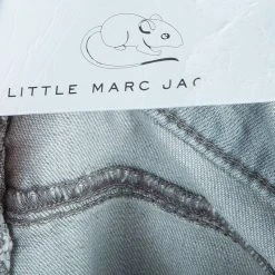 Little Marc Jacobs Grey Denim Skinny Jeans 6 Yrs For Kids -Cheap Marc Jacobs Store luxury kids marc jacobs new girls clothing p56006 009