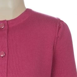 Little Marc Jacobs Pink Cardigan 6 Yrs For Kids -Cheap Marc Jacobs Store luxury kids marc jacobs new girls clothing p56163 004