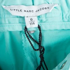 Little Marc Jacobs Turquoise Blue Skinny Jeans 6 Yrs For Kids -Cheap Marc Jacobs Store luxury kids marc jacobs new girls clothing p56190 0010
