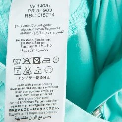 Little Marc Jacobs Turquoise Blue Skinny Jeans 6 Yrs For Kids -Cheap Marc Jacobs Store luxury kids marc jacobs new girls clothing p56190 0011