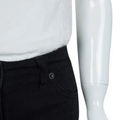 Little Marc Jacobs Black Zip Detail Skinny Jeans 6 Yrs For Kids -Cheap Marc Jacobs Store luxury kids marc jacobs new girls clothing p63634 0006