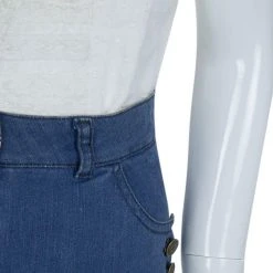 Little Marc Jacobs Indigo Denim Mini Skirt 10 Yrs For Kids -Cheap Marc Jacobs Store luxury kids marc jacobs new girls clothing p63848 0007