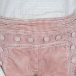 Little Marc Jacobs Pink Corduroy Sailor Pants 10 Yrs For Kids -Cheap Marc Jacobs Store luxury kids marc jacobs used girls clothing p63932 0004