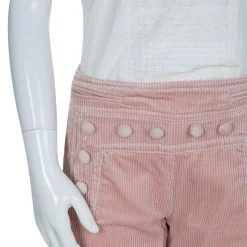 Little Marc Jacobs Pink Corduroy Sailor Pants 10 Yrs For Kids -Cheap Marc Jacobs Store luxury kids marc jacobs used girls clothing p63932 0005
