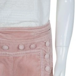 Little Marc Jacobs Pink Corduroy Sailor Pants 10 Yrs For Kids -Cheap Marc Jacobs Store luxury kids marc jacobs used girls clothing p63932 0006