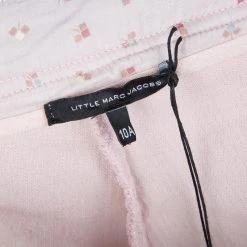 Little Marc Jacobs Pink Corduroy Sailor Pants 10 Yrs For Kids -Cheap Marc Jacobs Store luxury kids marc jacobs used girls clothing p63932 0010