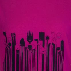 Little Marc Jacobs Pink Printed Long Sleeve T-Shirt 8 Yrs For Kids -Cheap Marc Jacobs Store luxury kids marc jacobs used girls clothing p63971 0004