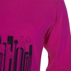 Little Marc Jacobs Pink Printed Long Sleeve T-Shirt 8 Yrs For Kids -Cheap Marc Jacobs Store luxury kids marc jacobs used girls clothing p63971 0006