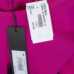 Little Marc Jacobs Pink Printed Long Sleeve T-Shirt 8 Yrs For Kids -Cheap Marc Jacobs Store luxury kids marc jacobs used girls clothing p63971 0010