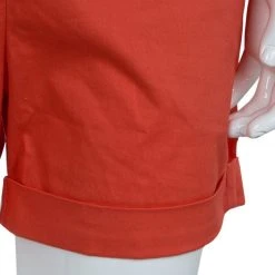 Little Marc Jacobs Orange Cotton Shorts 10 Yrs For Kids -Cheap Marc Jacobs Store luxury kids marc jacobs used girls clothing p66938 006