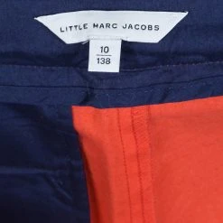 Little Marc Jacobs Orange Cotton Shorts 10 Yrs For Kids -Cheap Marc Jacobs Store luxury kids marc jacobs used girls clothing p66938 007