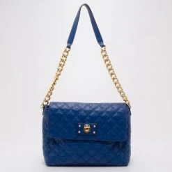 Marc Jacobs Quilted Large Single Leather Shoulder Bag For Uncategorized