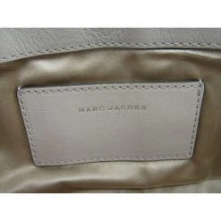 Marc Jacobs Light Beige Leather Shoulder Bag For Women -Cheap Marc Jacobs Store luxury women longchamp used handbags p223169 002