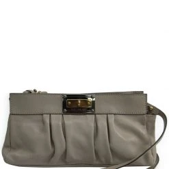 Marc Jacobs Light Beige Leather Shoulder Bag For Women