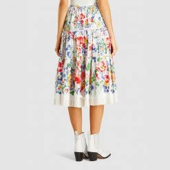 Marc Jacobs Multicoloured The Praire Liberty Print Midi Skirt US 14 For Women 7 Marc Jacobs Multicoloured The Praire Liberty Print Midi Skirt US 14 For Women -Cheap Marc Jacobs Store luxury women marc jacobs new clothes p293375 001