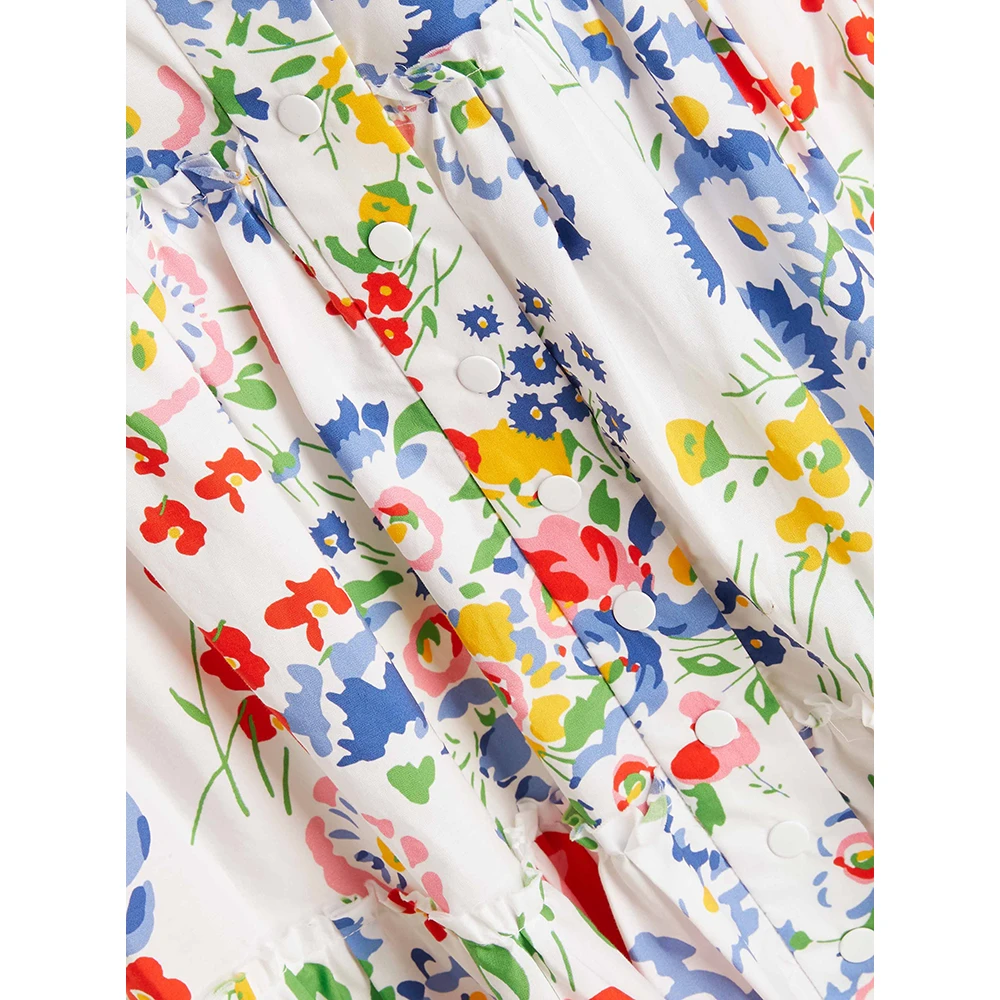 Marc Jacobs Multicoloured The Praire Liberty Print Midi Skirt US 14 For Women 4 Marc Jacobs Multicoloured The Praire Liberty Print Midi Skirt US 14 For Women - Image 4