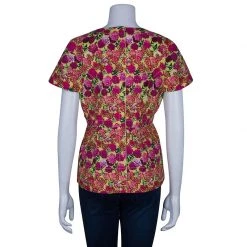 Marc Jacobs Floral Print Short Sleeve Top M For Women 10 Marc Jacobs Floral Print Short Sleeve Top M For Women -Cheap Marc Jacobs Store luxury women marc jacobs new clothes p48522 003