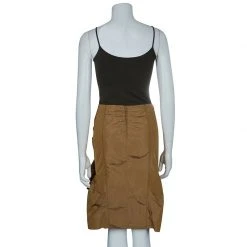 Marc Jacobs Tan Gathered Silk Skirt S For Women 11 Marc Jacobs Tan Gathered Silk Skirt S For Women -Cheap Marc Jacobs Store luxury women marc jacobs new clothes p48667 0003