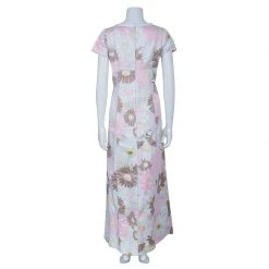 Marc Jacobs Floral Print Long Dress S For Women -Cheap Marc Jacobs Store luxury women marc jacobs new clothes p51090 0003