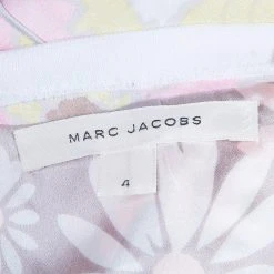 Marc Jacobs Floral Print Long Dress S For Women -Cheap Marc Jacobs Store luxury women marc jacobs new clothes p51090 0008