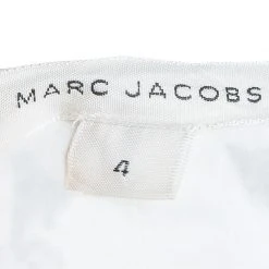 Marc Jacobs White Smocked Top S For Women -Cheap Marc Jacobs Store luxury women marc jacobs new clothes p54354 009