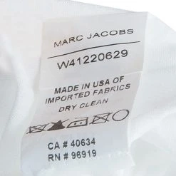 Marc Jacobs White Smocked Top S For Women -Cheap Marc Jacobs Store luxury women marc jacobs new clothes p54354 011