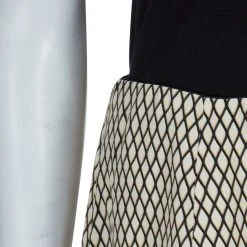 Marc Jacobs Cream Patterned A-Line Skirt M For Women -Cheap Marc Jacobs Store luxury women marc jacobs new clothes p55579 005