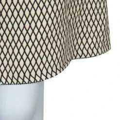 Marc Jacobs Cream Patterned A-Line Skirt M For Women -Cheap Marc Jacobs Store luxury women marc jacobs new clothes p55579 006