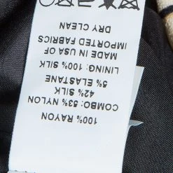 Marc Jacobs Cream Patterned A-Line Skirt M For Women -Cheap Marc Jacobs Store luxury women marc jacobs new clothes p55579 015