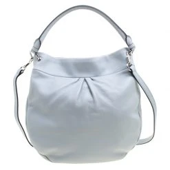 Marc Jacobs Ice Blue Leather Classic Hobo For Women -Cheap Marc Jacobs Store luxury women marc jacobs new handbags p114469 004