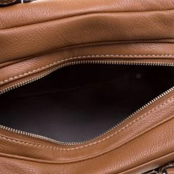 Marc Jacobs Brown Leather Small Groovee Satchel For Women -Cheap Marc Jacobs Store luxury women marc jacobs new handbags p115448 006