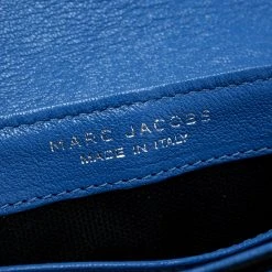 Marc Jacobs Blue Quilted Leather Day To Night Single Crossbody Bag For Women -Cheap Marc Jacobs Store luxury women marc jacobs new handbags p137042 0008