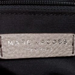 Marc Jacobs Beige Leather Empire City Saddle Crossbody Bag For Women -Cheap Marc Jacobs Store luxury women marc jacobs new handbags p161343 0008