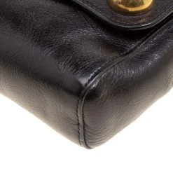Marc Jacobs Black Leather Small Studded Gotham Shoulder Bag For Women -Cheap Marc Jacobs Store luxury women marc jacobs new handbags p165328 003