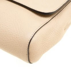 Marc Jacobs Beige Pebbled Leather Small Big Apple Gotham Shoulder Bag For Women -Cheap Marc Jacobs Store luxury women marc jacobs new handbags p167251 003