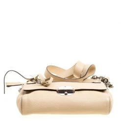 Marc Jacobs Beige Pebbled Leather Small Big Apple Gotham Shoulder Bag For Women -Cheap Marc Jacobs Store luxury women marc jacobs new handbags p167251 005