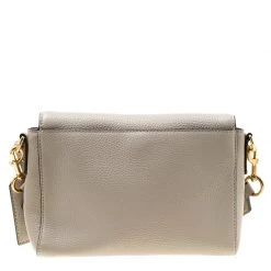 Marc Jacobs Grey Leather Small Gotham Shoulder Bag For Women -Cheap Marc Jacobs Store luxury women marc jacobs new handbags p175712 002