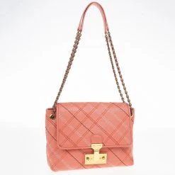 Marc Jacobs Multicolor Stitched Detail Logo Imprinted Shoulder Bag For Women -Cheap Marc Jacobs Store luxury women marc jacobs new handbags p17784 003