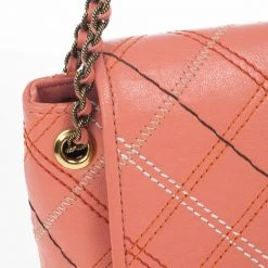 Marc Jacobs Multicolor Stitched Detail Logo Imprinted Shoulder Bag For Women -Cheap Marc Jacobs Store luxury women marc jacobs new handbags p17784 007