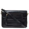 Marc Jacobs Black Leather Large Madison Shoulder Bag For Women