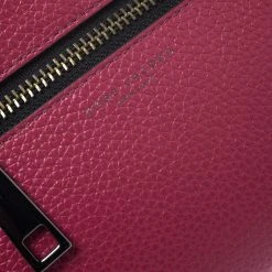 Marc Jacobs Raspberry Leather Small Gotham Crossbody Bag For Women -Cheap Marc Jacobs Store luxury women marc jacobs new handbags p272911 004