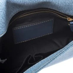 Marc Jacobs Blue Denim And Leather Small Studded Nomad Crossbody Bag For Women -Cheap Marc Jacobs Store luxury women marc jacobs new handbags p272930 002