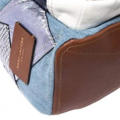 Marc Jacobs Multicolor Denim Patchwork Biker Backpack For Women 22 Marc Jacobs Multicolor Denim Patchwork Biker Backpack For Women -Cheap Marc Jacobs Store luxury women marc jacobs new handbags p272936 011