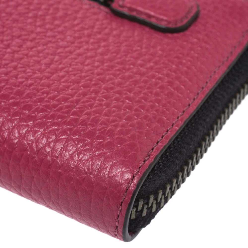 Marc Jacobs Raspberry Pink Leather Gotham Zip Around Wallet For Women 10 Marc Jacobs Raspberry Pink Leather Gotham Zip Around Wallet For Women - Image 10