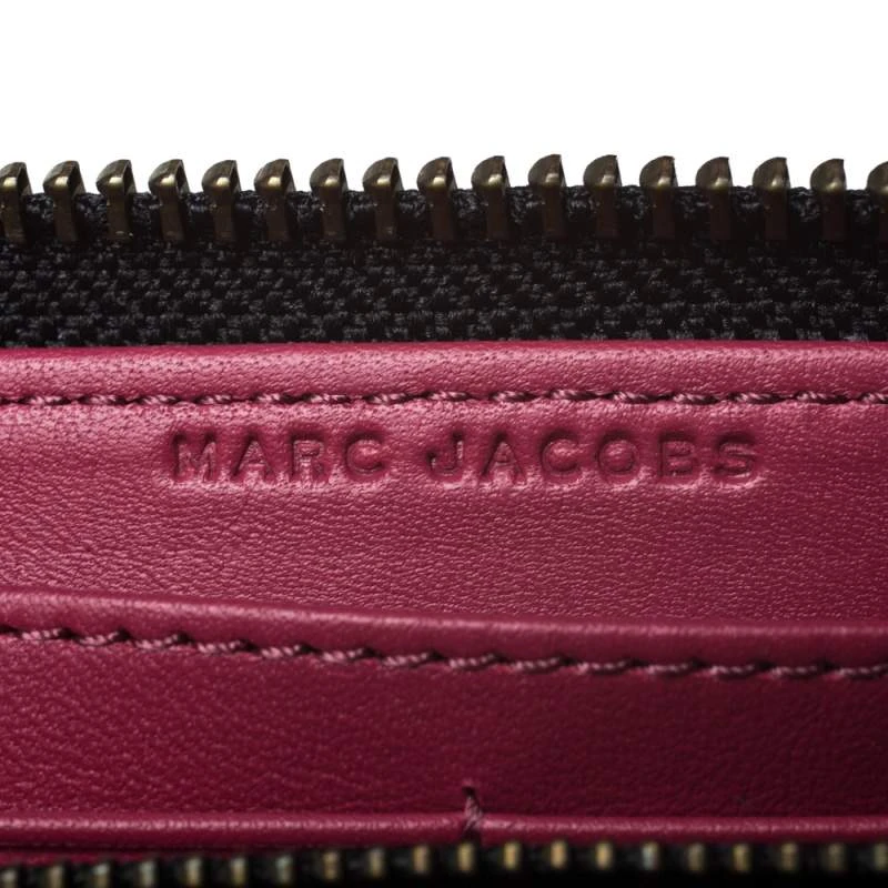 Marc Jacobs Raspberry Pink Leather Gotham Zip Around Wallet For Women 7 Marc Jacobs Raspberry Pink Leather Gotham Zip Around Wallet For Women - Image 7