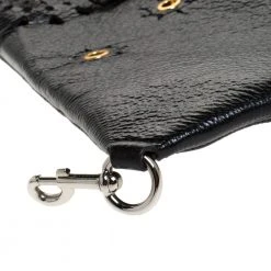 Marc Jacobs Black Laser Cut Leather Embellished Wingman Tote For Women -Cheap Marc Jacobs Store luxury women marc jacobs new handbags p279926 010